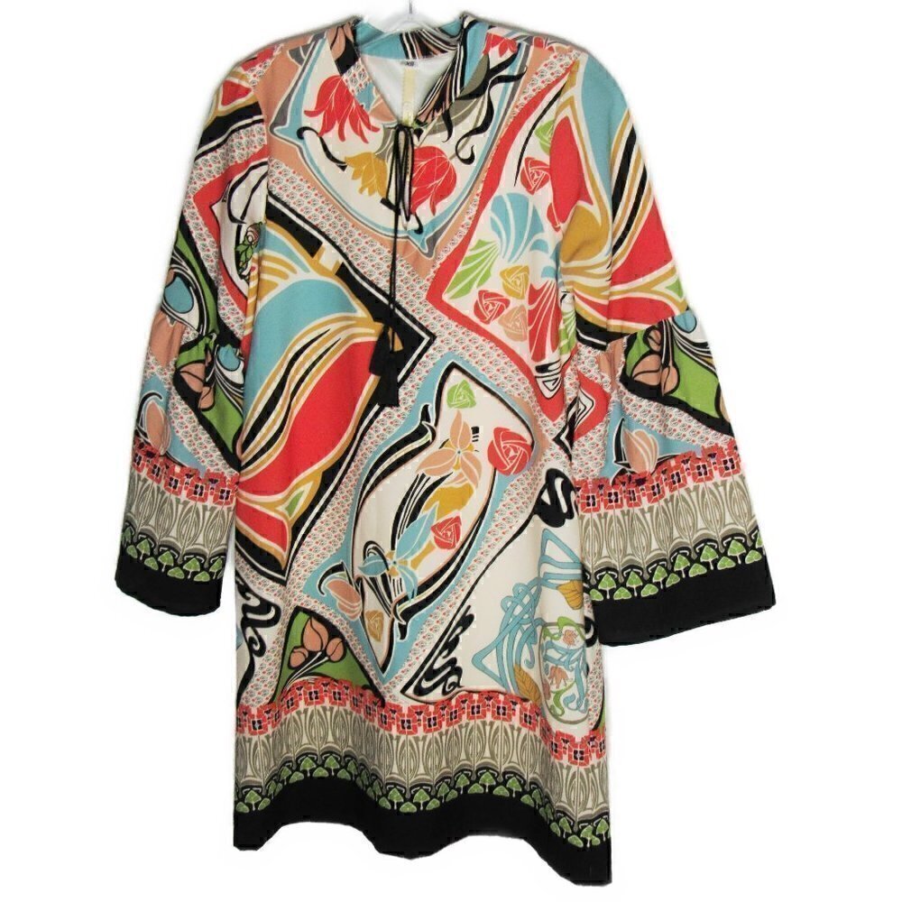 Uncle Frank - Abstract Print Shift Dress - XS